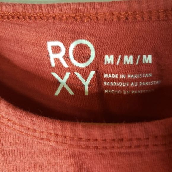 3 for $25 Roxy Red Palm Tree T shirt Tee  Medium - Picture 3 of 6